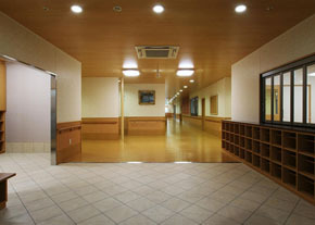 単独型ユニット型短期入所生活介護 つながり玄関