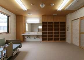 単独型ユニット型短期入所生活介護 つながり脱衣室