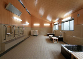 単独型ユニット型短期入所生活介護 つながり浴室